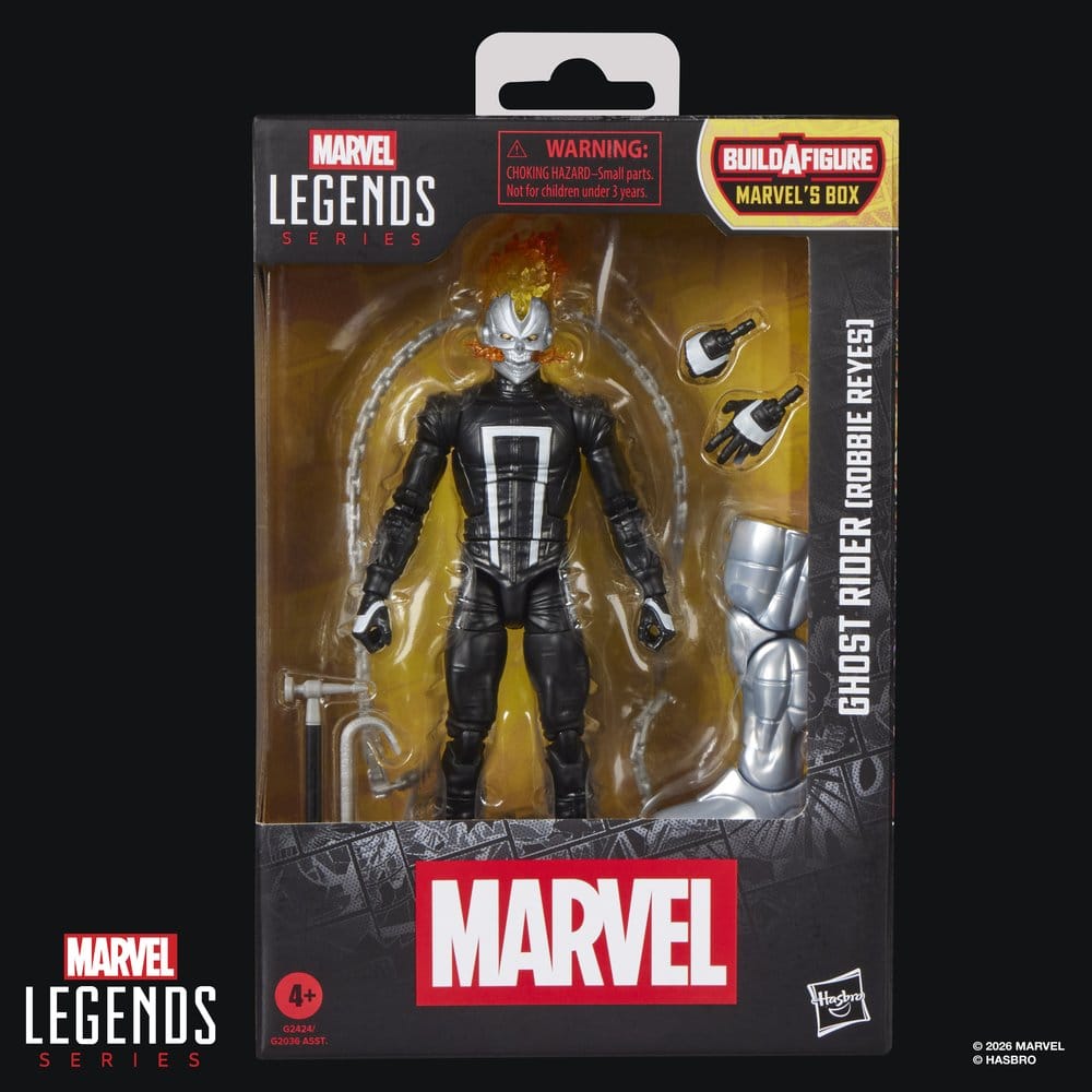 Figura Ghost Rider Robbie Reyes Marvel Legends Series 15cm