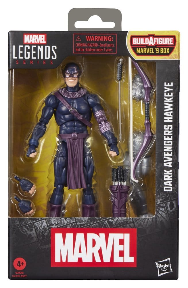 Figura Dark Avengers Hawkeye Marvel Legends Series 15cm