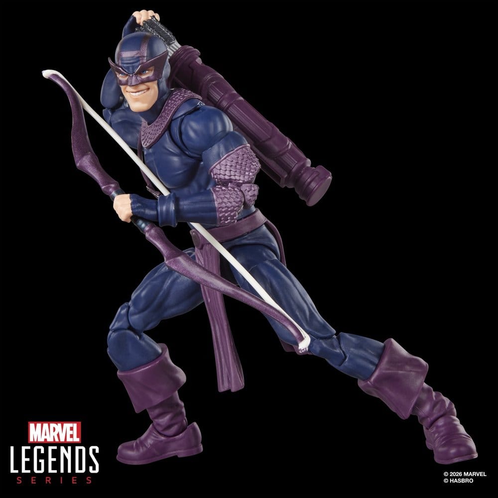 Figura Dark Avengers Hawkeye Marvel Legends Series 15cm