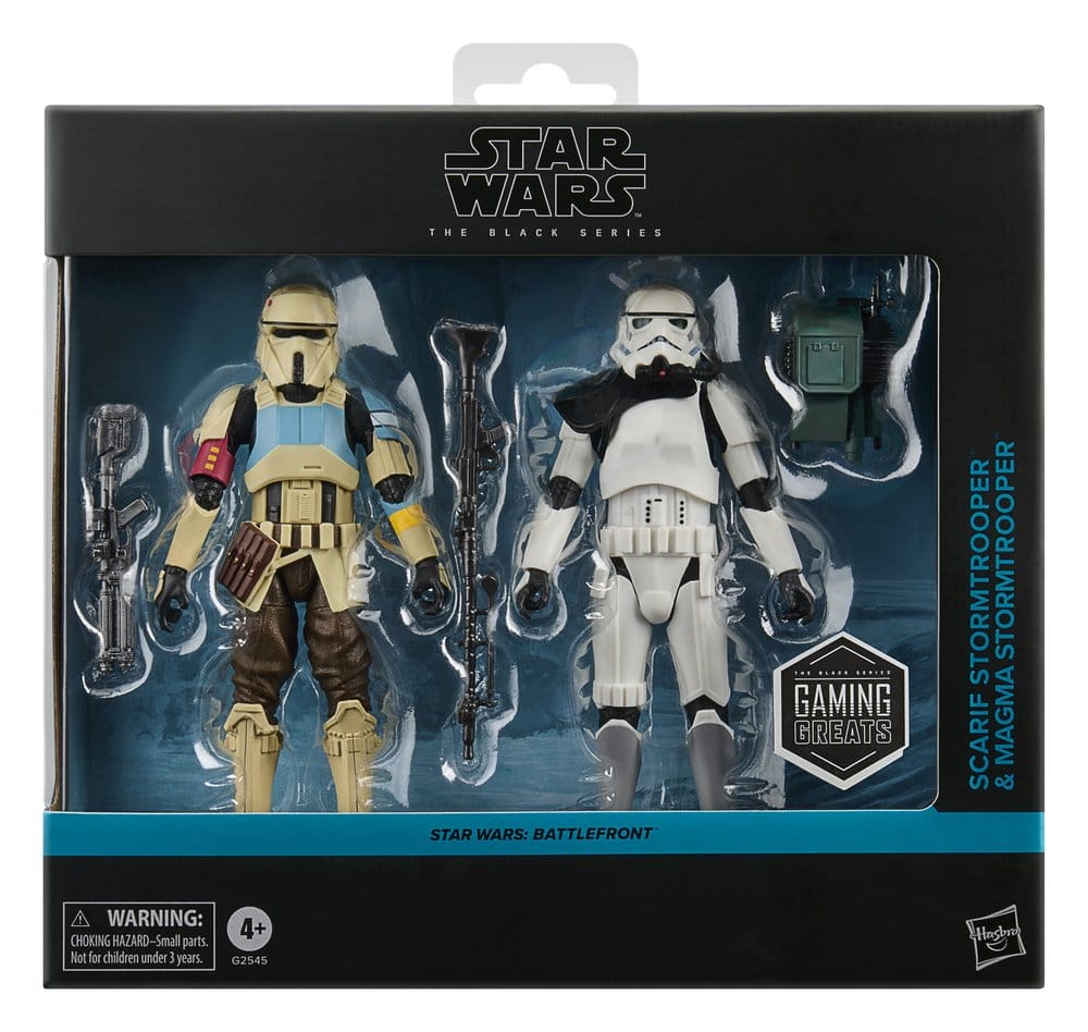 Star Wars: Battlefront Black Series Pack de 2 Figuras Scarif Stormtrooper & Magma Stormtrooper 15 cm