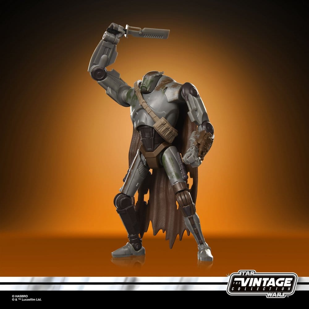 Star Wars: The Mandalorian and Grogu Vintage Collection Figura Mercenary Droid 10 cm