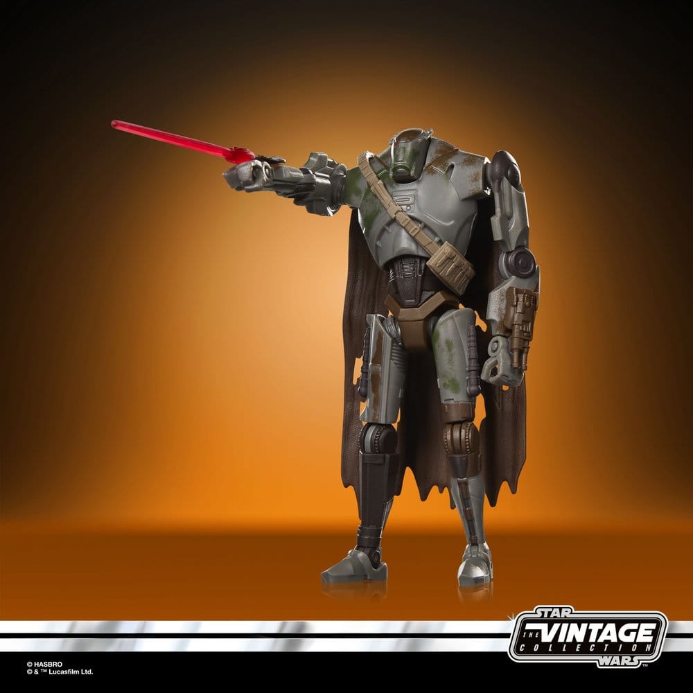 Star Wars: The Mandalorian and Grogu Vintage Collection Figura Mercenary Droid 10 cm