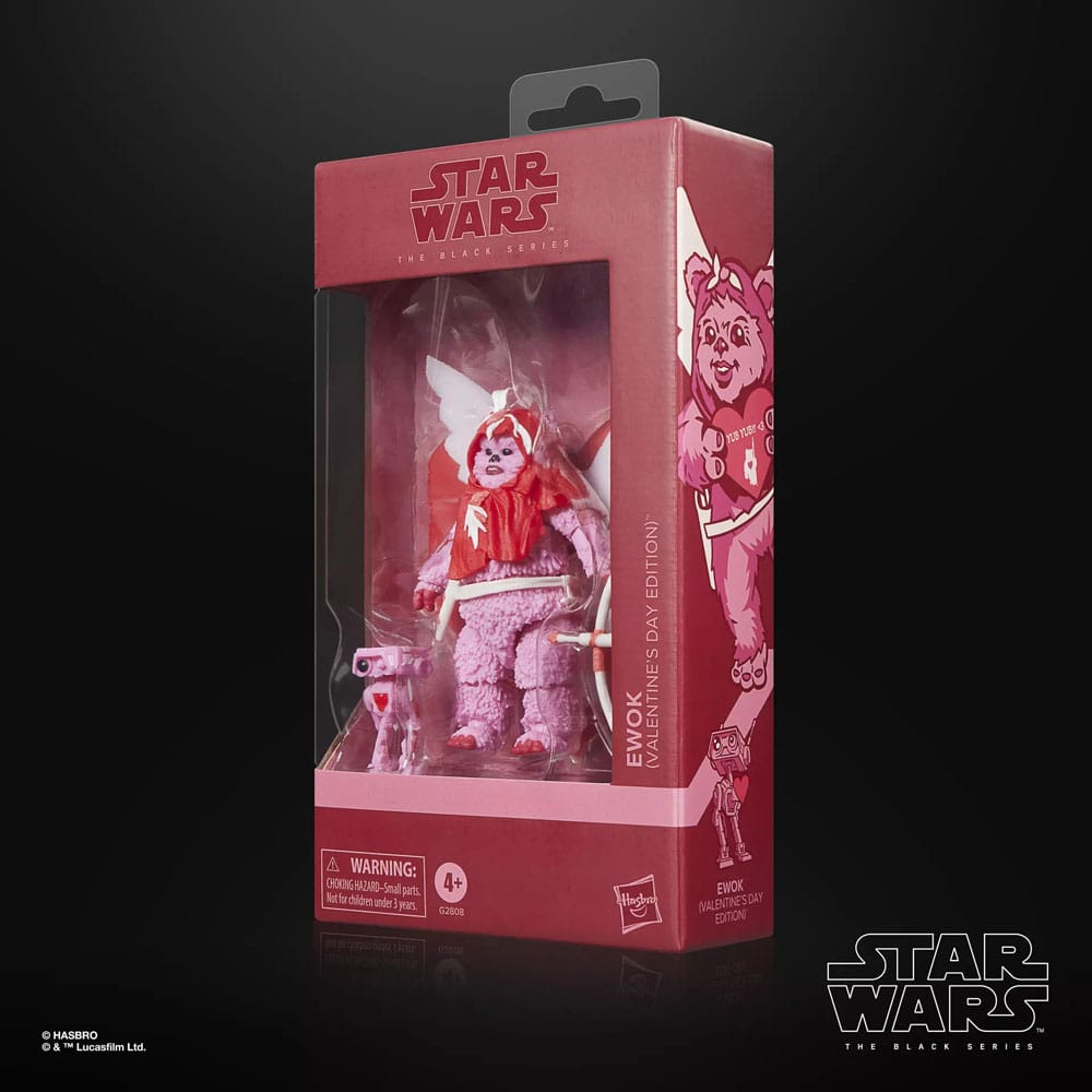 Star Wars Black Series Figura Ewok (Valentine’s Day Edition) 15 cm