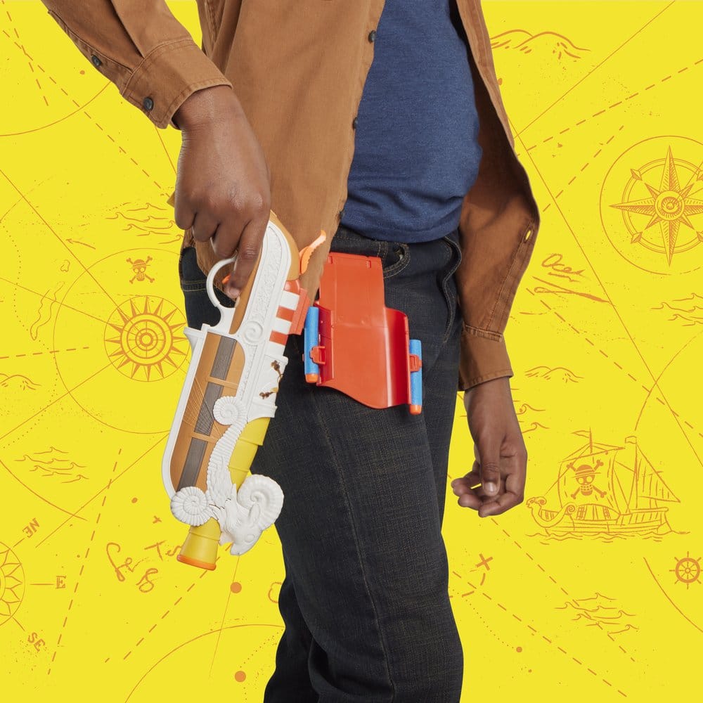 One Piece NERF Lançador de Dardos Going Merry
