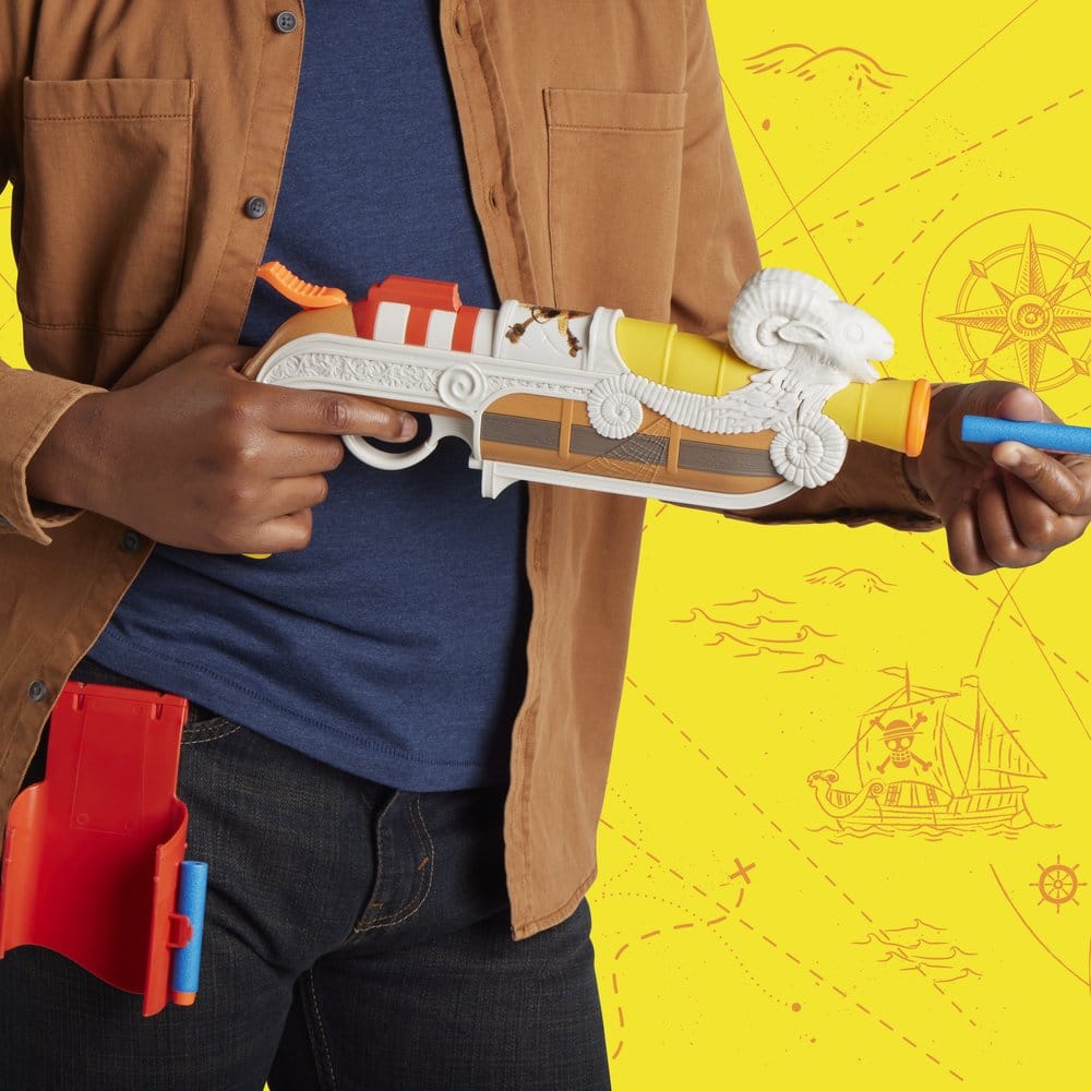 One Piece NERF Lançador de Dardos Going Merry