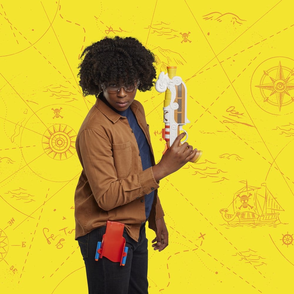 One Piece NERF Lançador de Dardos Going Merry