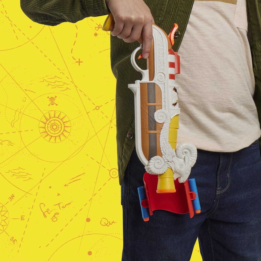 One Piece NERF Lançador de Dardos Going Merry