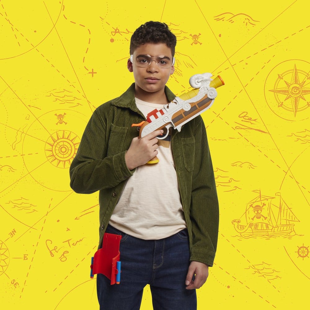 One Piece NERF Lançador de Dardos Going Merry