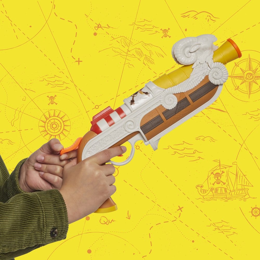 One Piece NERF Lançador de Dardos Going Merry