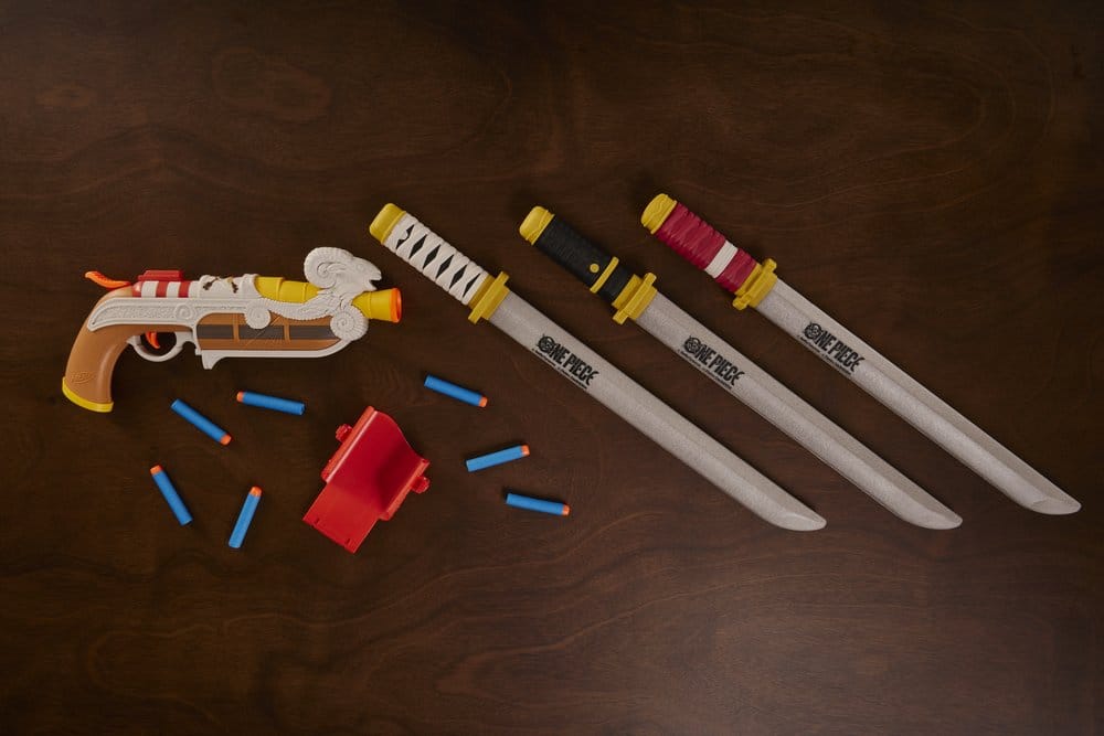 One Piece NERF Lançador de Dardos Going Merry