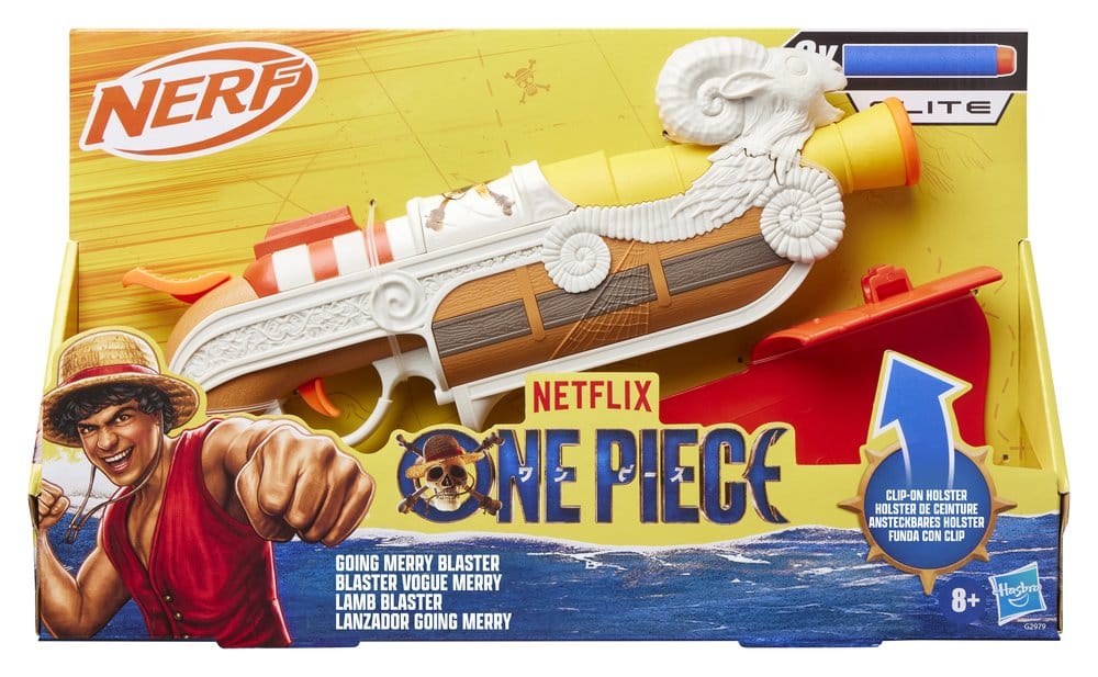 One Piece NERF Lançador de Dardos Going Merry