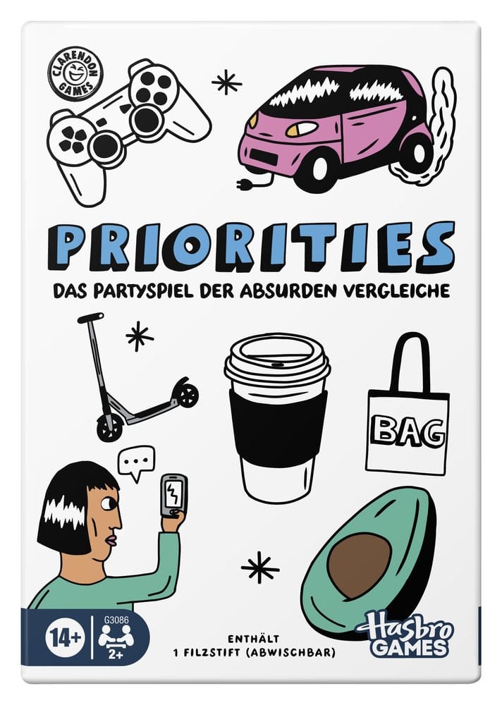 Priorities Jogo de cartas *Edição Alemã* Frikytopia