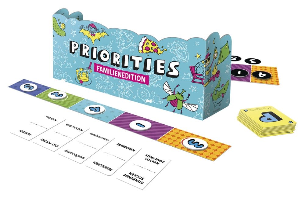 Priorities Jogo de cartas Family Edition *Edição Alemã*