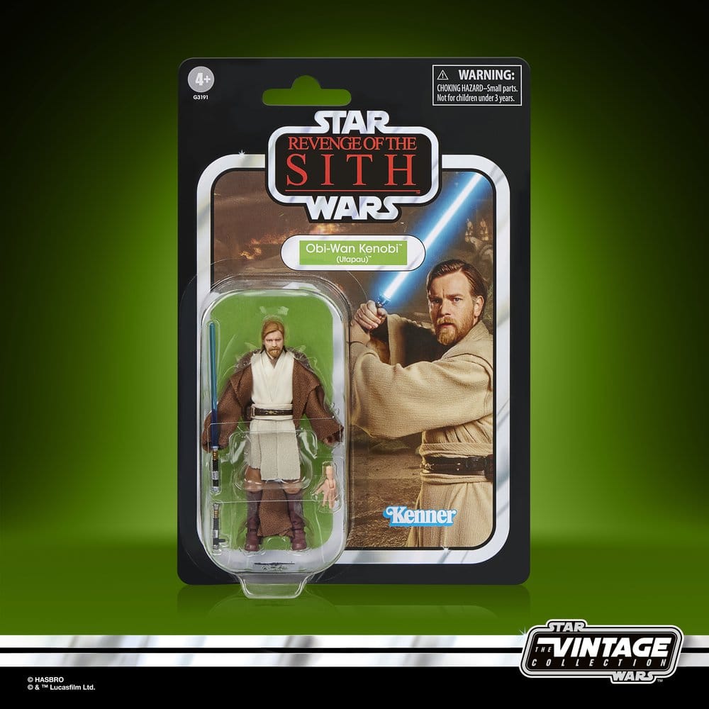 Star Wars Episode III Vintage Collection Pack de 2 figuras Obi-Wan Kenobi & Airborne Clone Trooper 10 cm