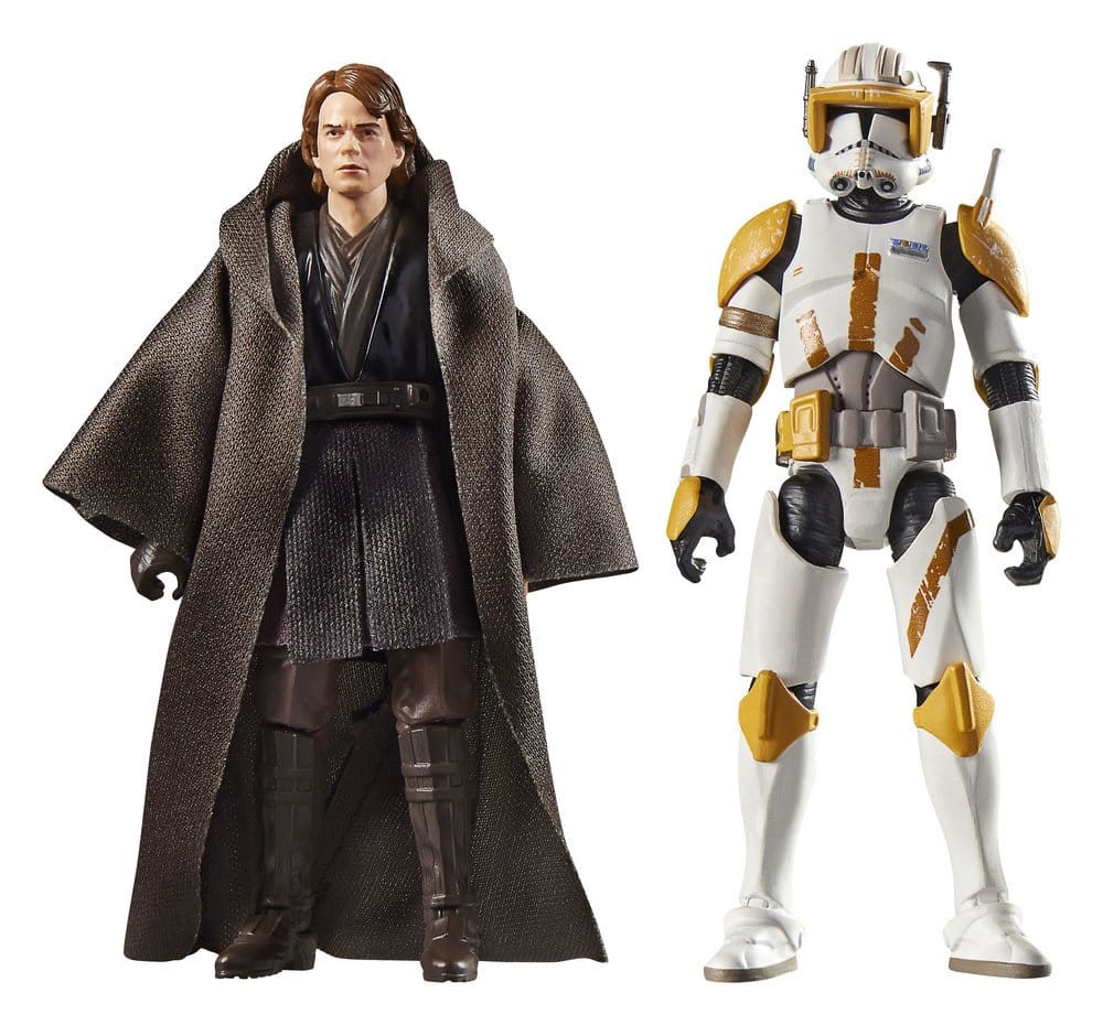 Star Wars Episode III Vintage Collection Pack de 2 Figuras Anakin Skywalker & Clone Commander Cody (Utapau) 10 cm Frikytopia