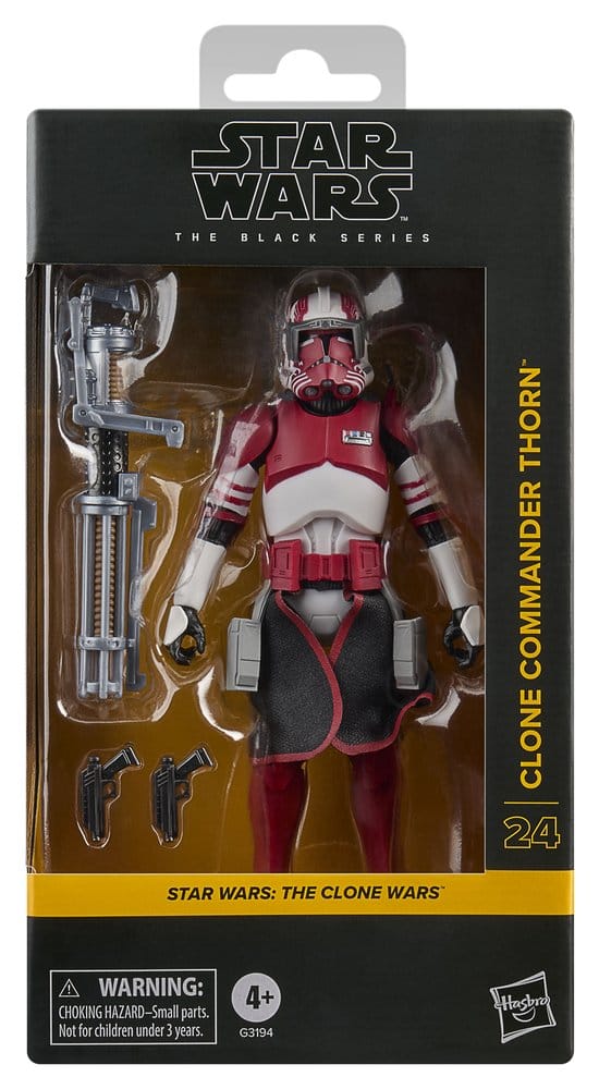 Figura hasbro star wars day the black series may the 4th be with you clone commander thorn