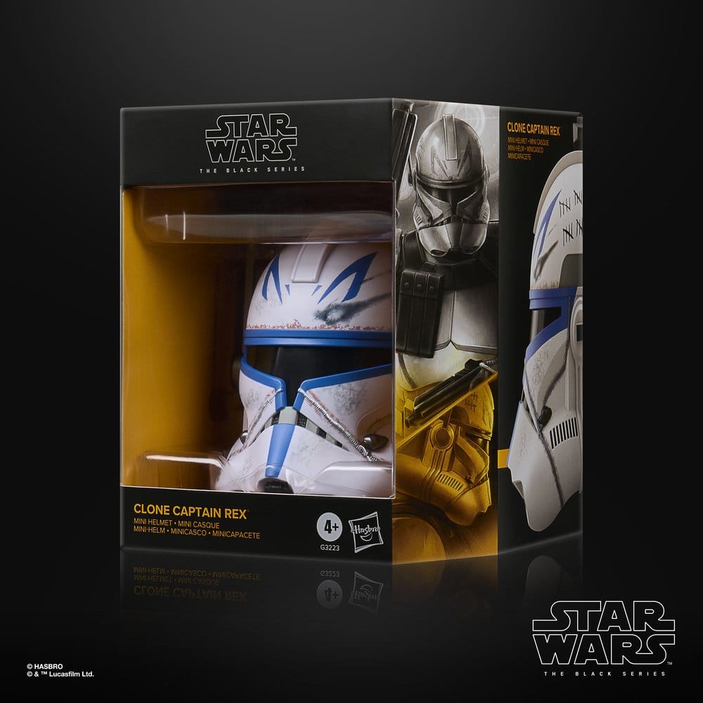Star Wars: The Clone Wars Black Series Minicasco Clon Captain Rex 15 cm