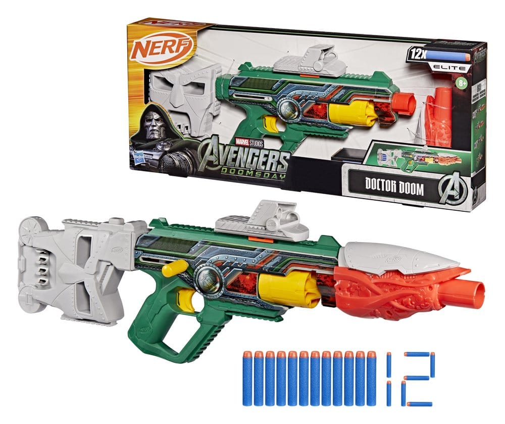 Avengers: Doomsday NERF Lançador de Dardos Doctor Doom