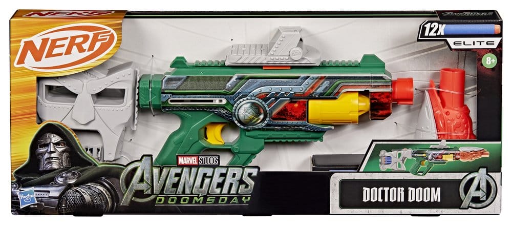 Avengers: Doomsday NERF Lançador de Dardos Doctor Doom