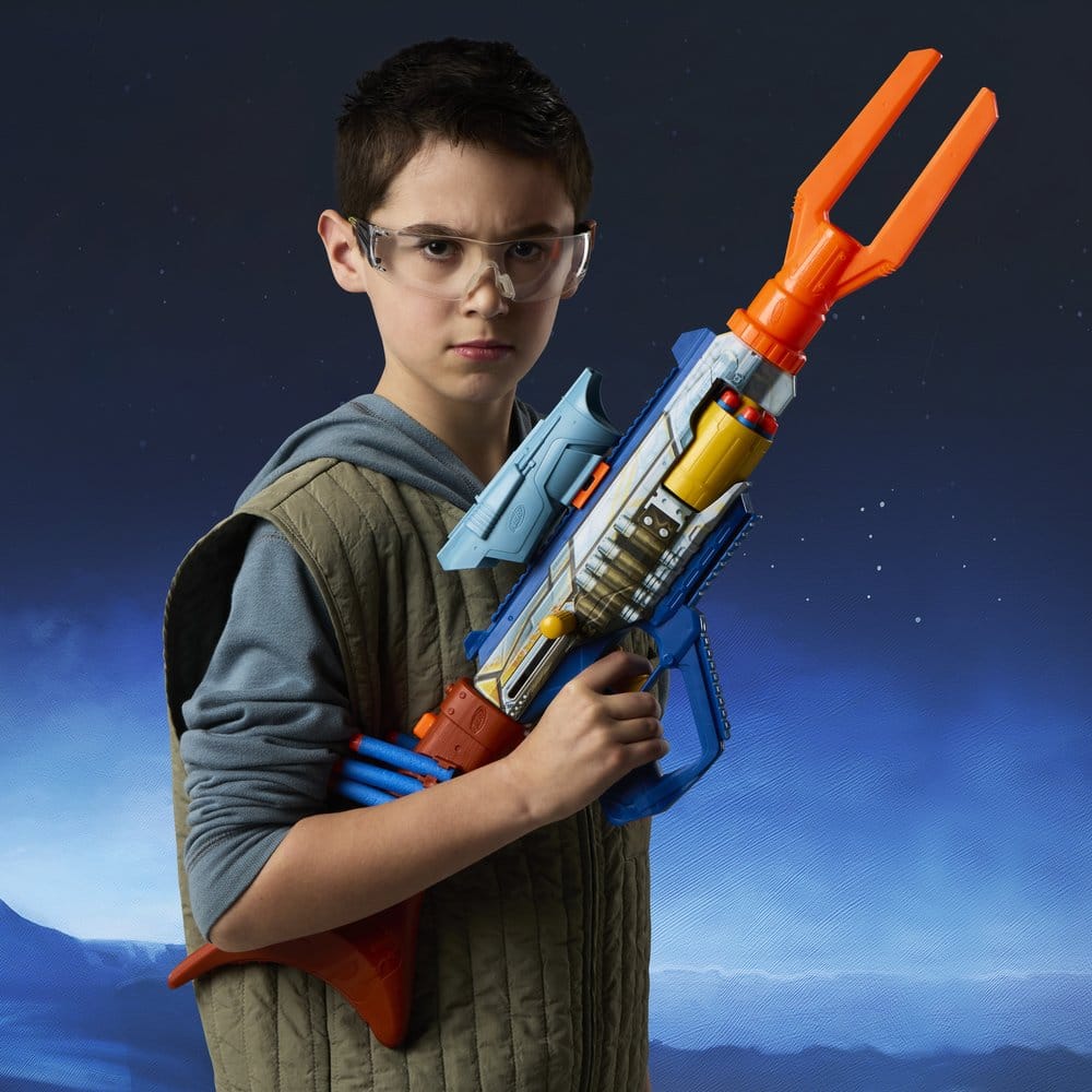 Star Wars: The Mandalorian and Grogu NERF Lançador de Dardos The Mandalorian
