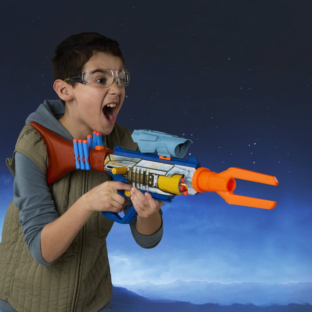 Star Wars: The Mandalorian and Grogu NERF Lançador de Dardos The Mandalorian