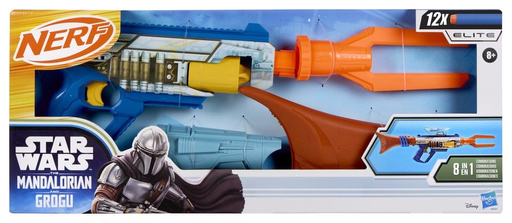 Star Wars: The Mandalorian and Grogu NERF Lançador de Dardos The Mandalorian