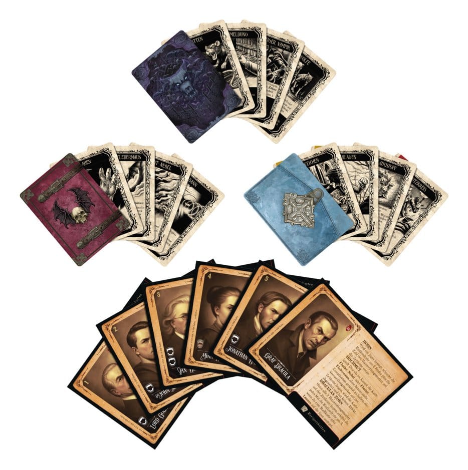 A Fúria de Drácula Jogo de tabuleiro 5.ª edição *Edição Alemã*