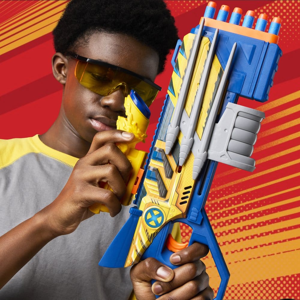 X-Men '97 NERF Lançador de Dardos Marvel's Wolverine