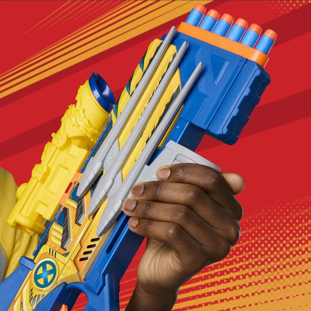 X-Men '97 NERF Lançador de Dardos Marvel's Wolverine