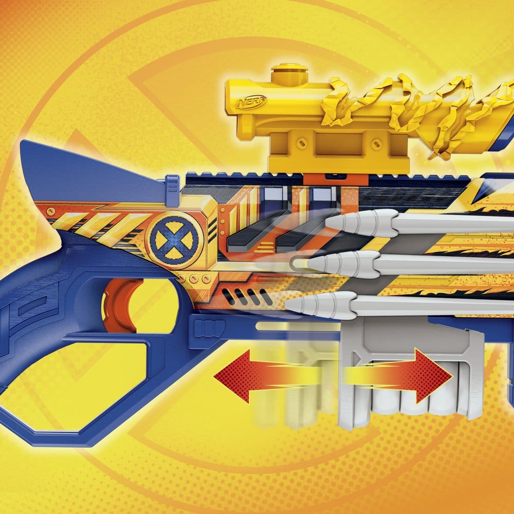 X-Men '97 NERF Lançador de Dardos Marvel's Wolverine