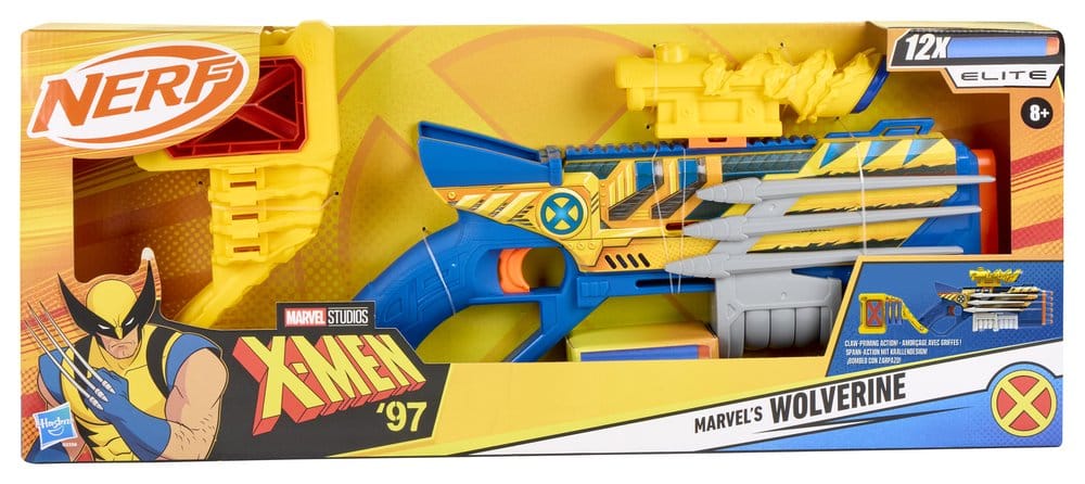 X-Men '97 NERF Lançador de Dardos Marvel's Wolverine