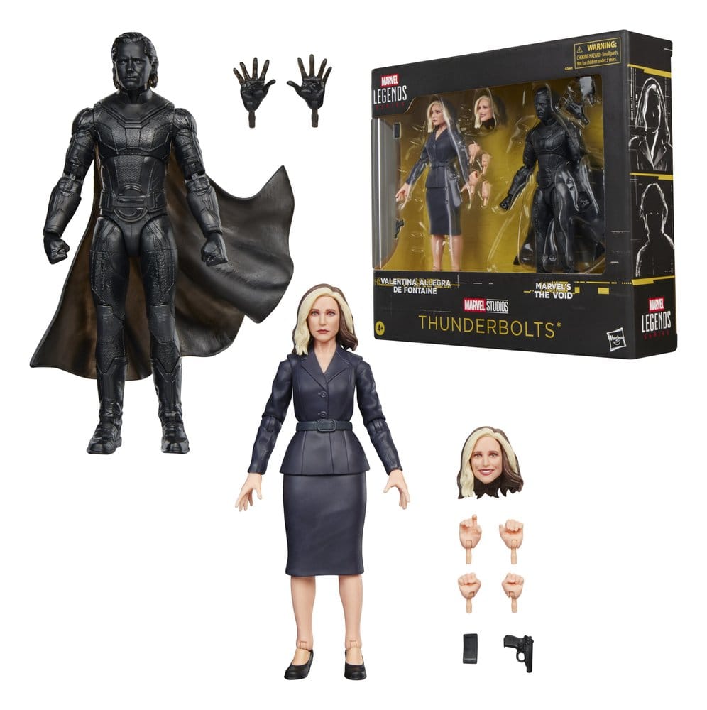Thunderbolts Marvel Legends Pack de 2 Figuras Valentina Allegra de Fontaine & Marvel's The Void 15 cm
