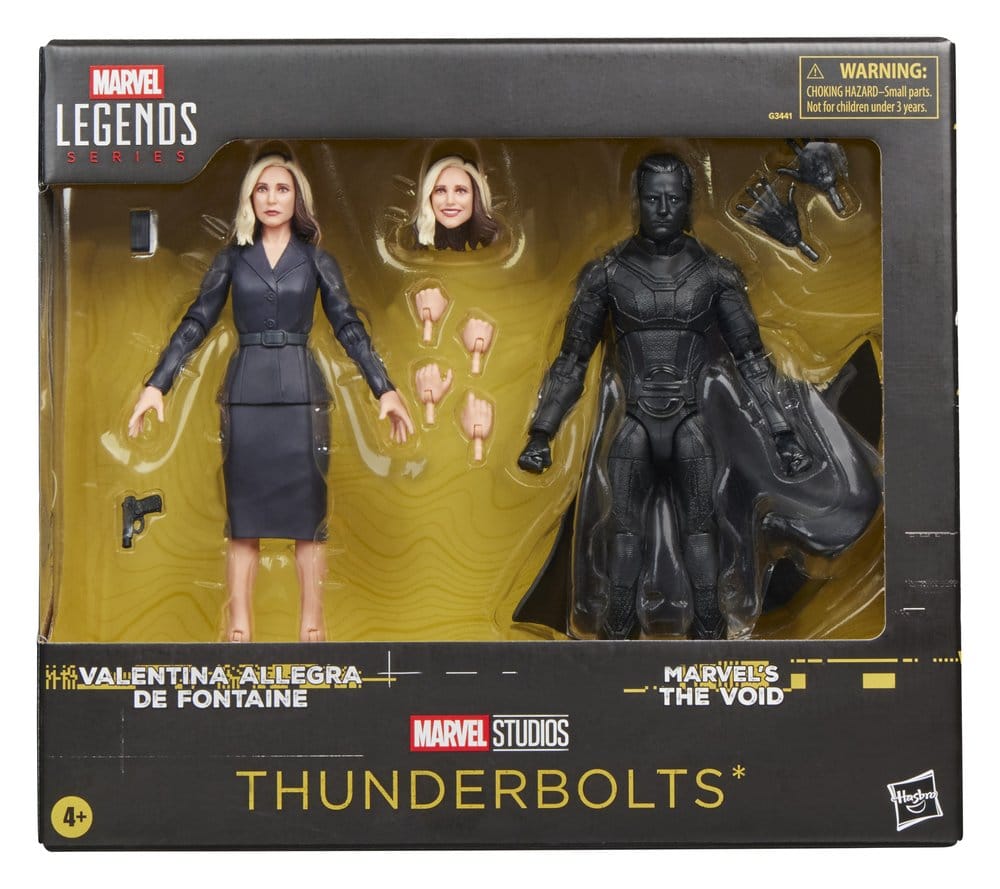 Thunderbolts Marvel Legends Pack de 2 Figuras Valentina Allegra de Fontaine & Marvel's The Void 15 cm