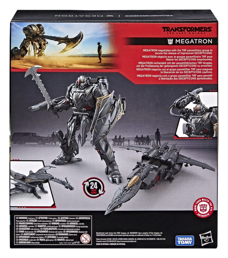 Transformers: o Último Cavaleiro Studio Series Figura Leader Class Megatron 18 cm