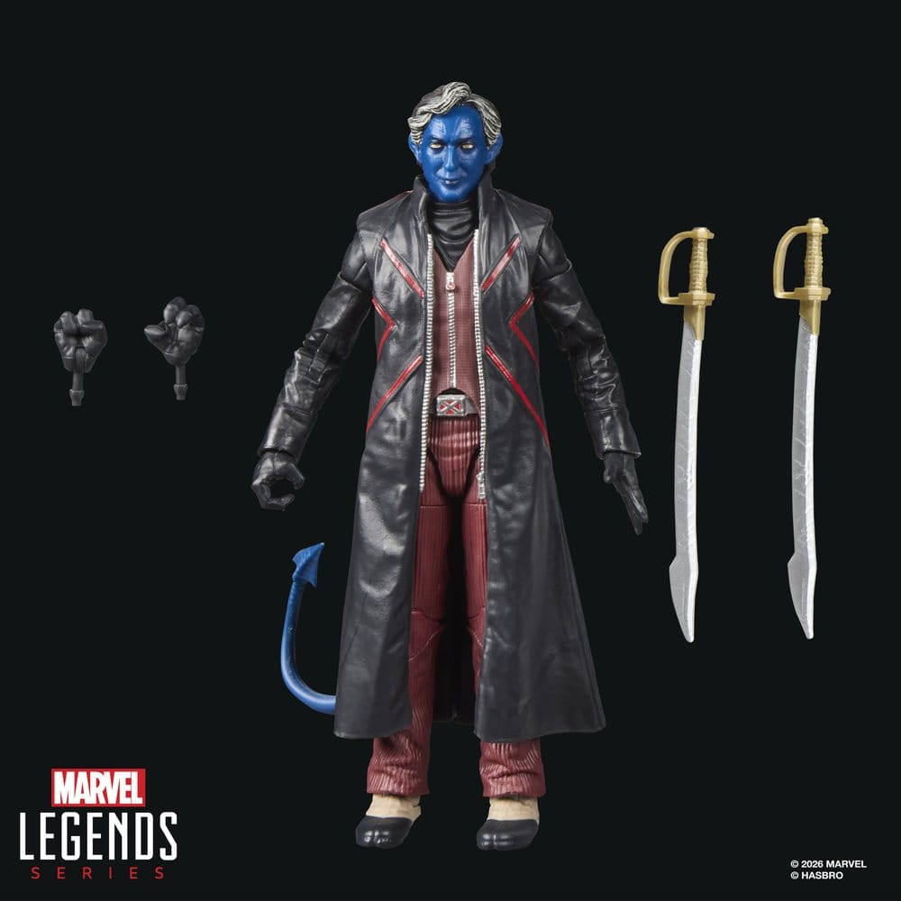 Avengers: Doomsday Marvel Legends Figura Nightcrawler 15 cm