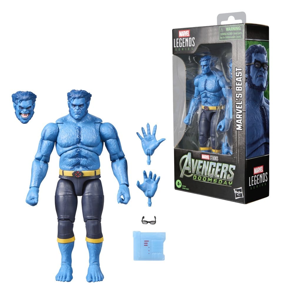 Avengers: Doomsday Marvel Legends Figura Marvel's Beast 15 cm