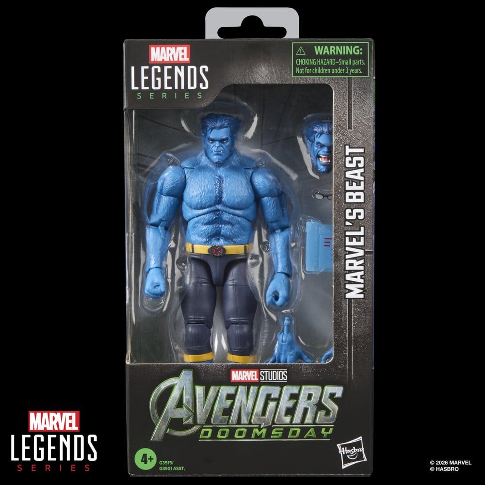 Avengers: Doomsday Marvel Legends Figura Marvel's Beast 15 cm