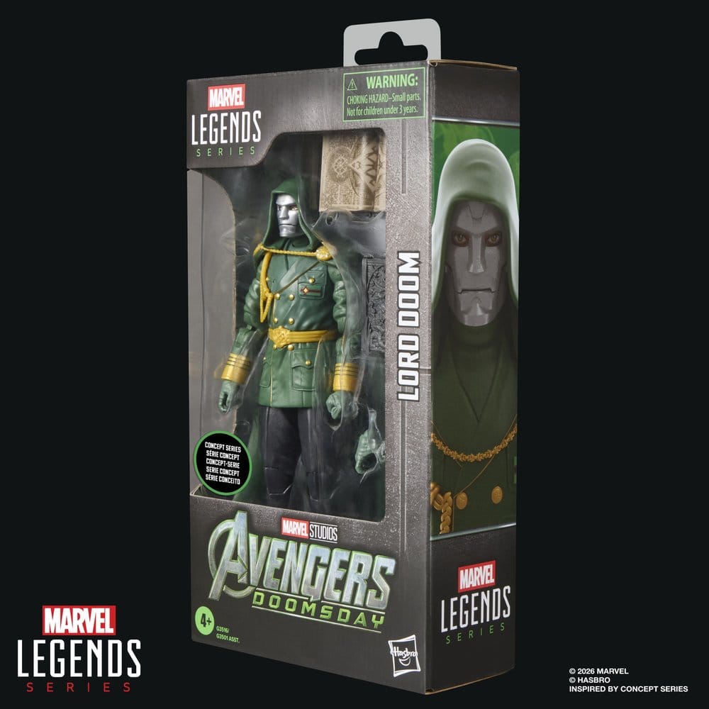 Avengers: Doomsday Marvel Legends Figura Lord Doom 15 cm