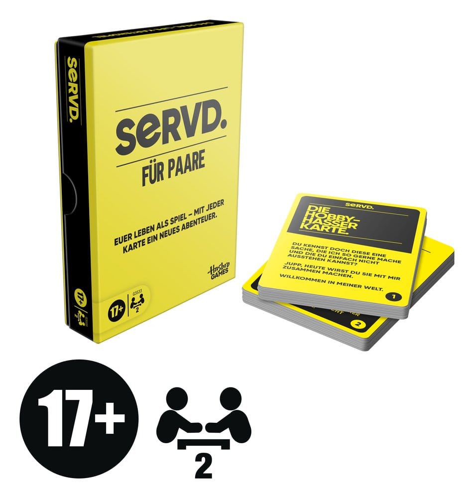 SERVD Jogo de cartas Couples *Edição Alemã*