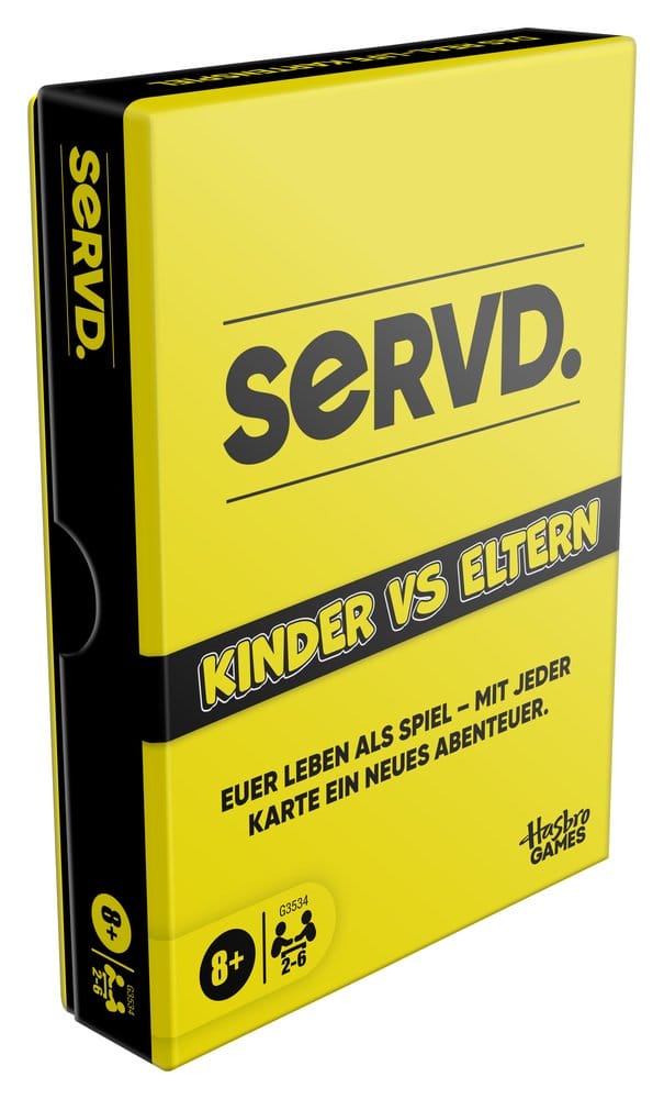 SERVD Jogo de cartas Crianças vs. Pais *Edição Alemã*