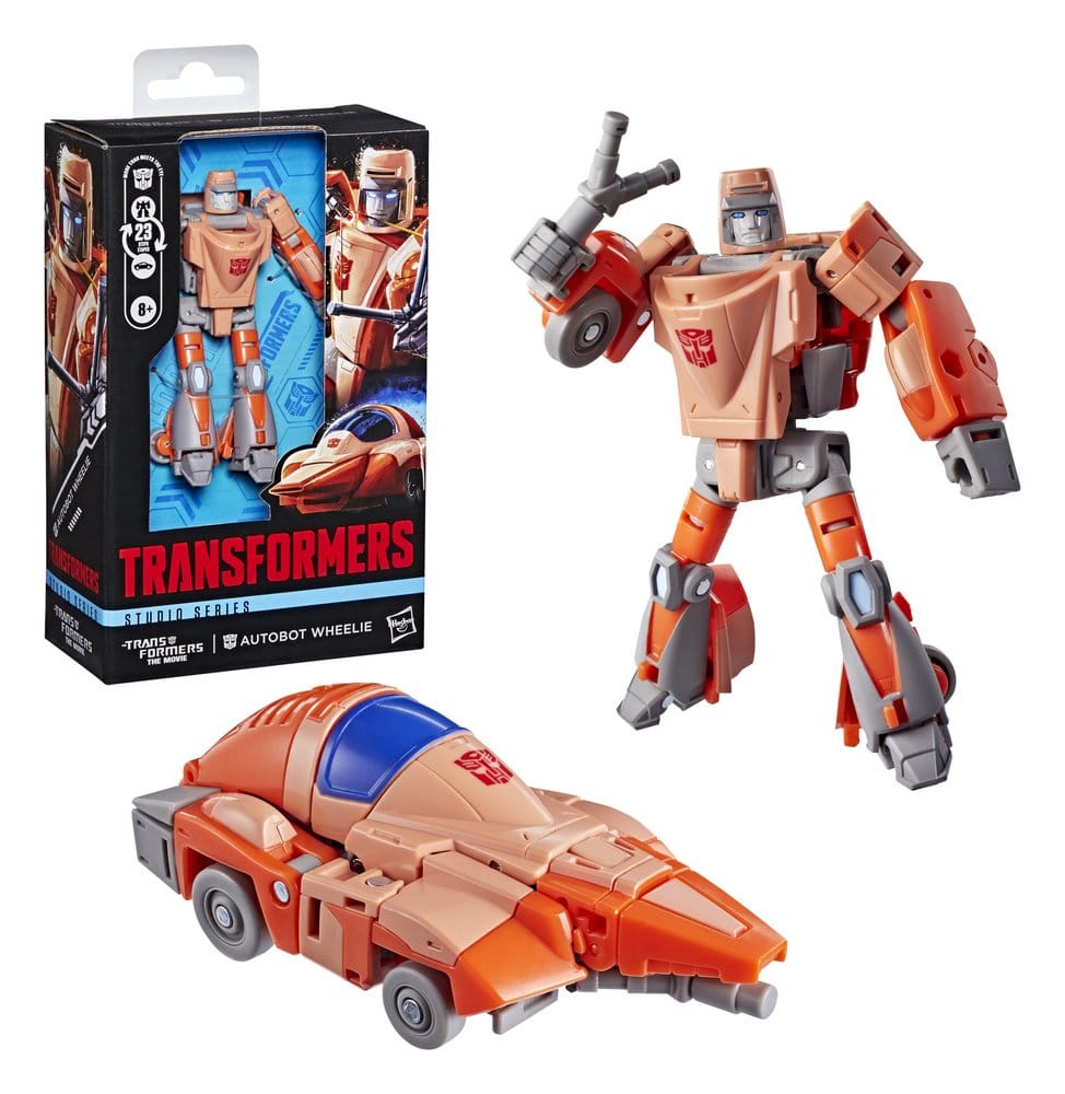 Transformers: A Película Transformers Studio Series Deluxe Class Figura Autobot Wheelie 11 cm