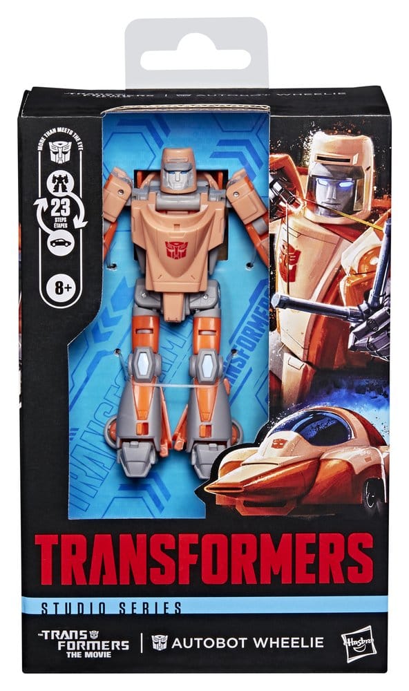 Transformers: A Película Transformers Studio Series Deluxe Class Figura Autobot Wheelie 11 cm