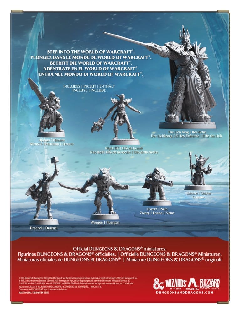 Dungeons & Dragons x World of Warcraft Miniaturas Set 2