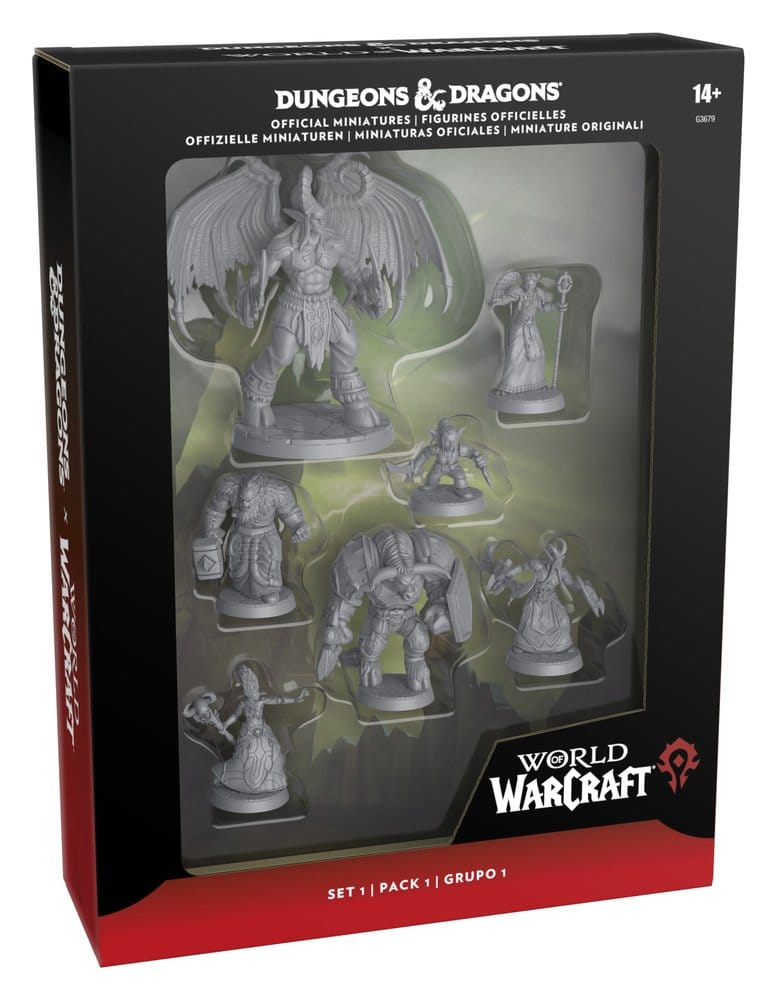Dungeons & Dragons x World of Warcraft Miniaturas Set 1