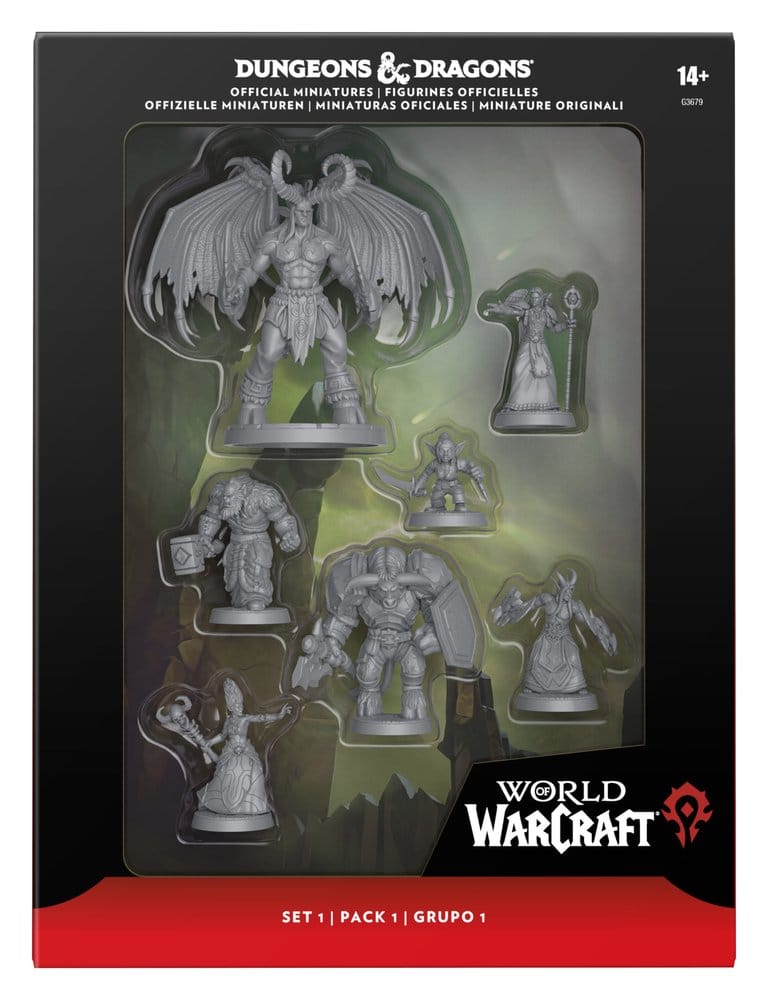 Dungeons & Dragons x World of Warcraft Miniaturas Set 1