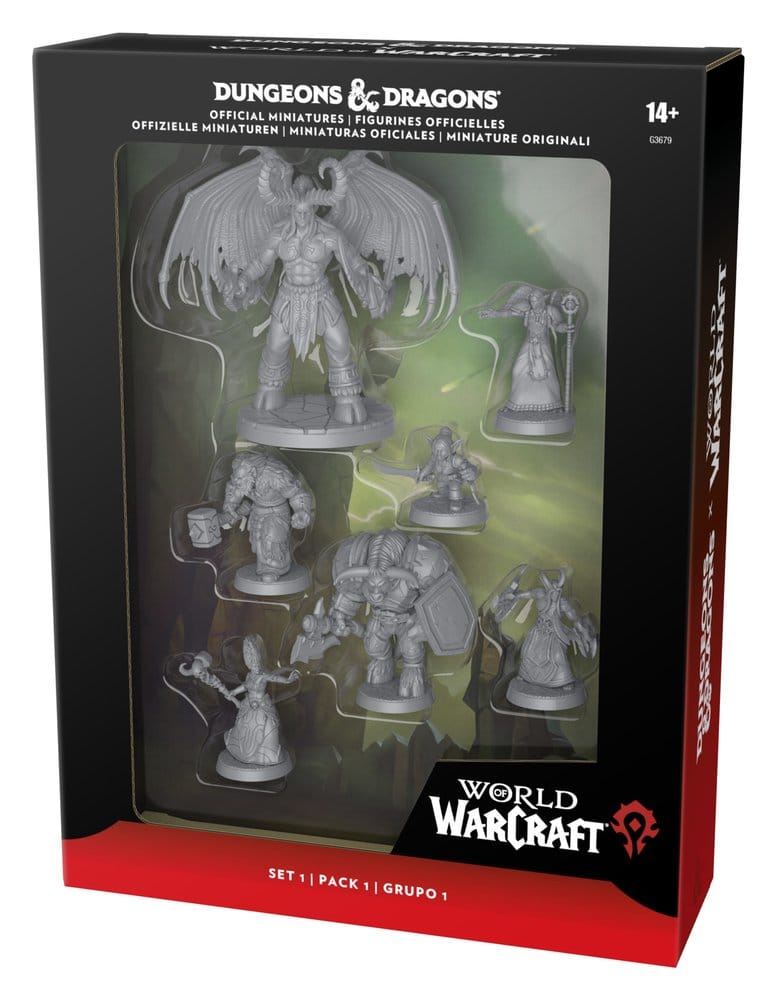 Dungeons & Dragons x World of Warcraft Miniaturas Set 1