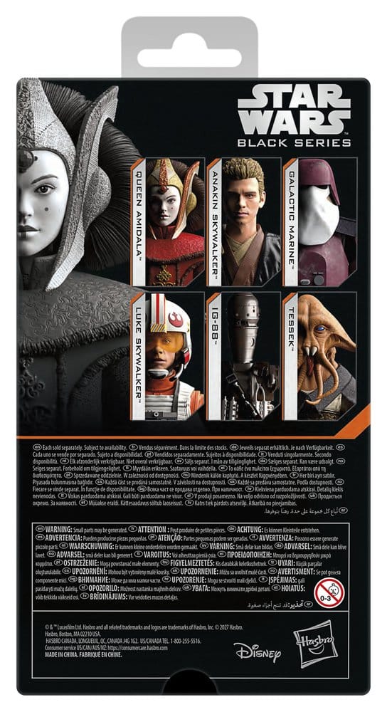 Star Wars Episode I Black Series Figura Queen Amidala 15 cm