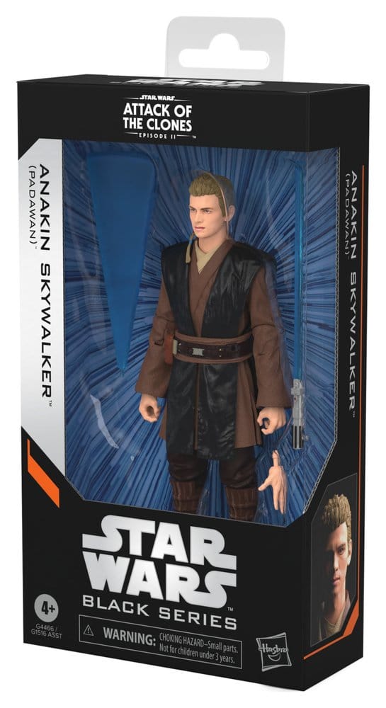 Star Wars Episode II Black Series Figura Anakin Skywalker (Padawan) 15 cm