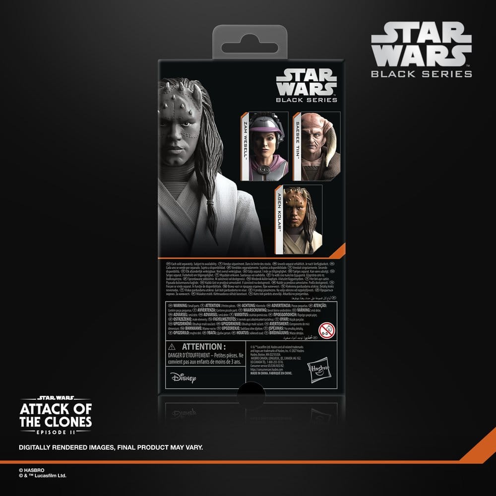 Star Wars Episode II Black Series Figura Agen Kolar 15 cm