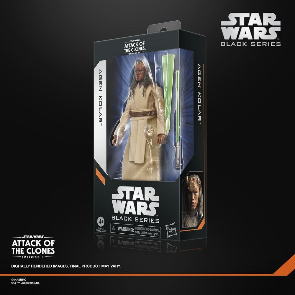 Star Wars Episode II Black Series Figura Agen Kolar 15 cm